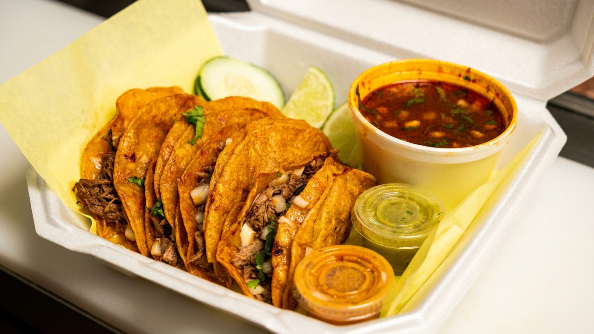 Family Taco Birrias — feeds a crowd