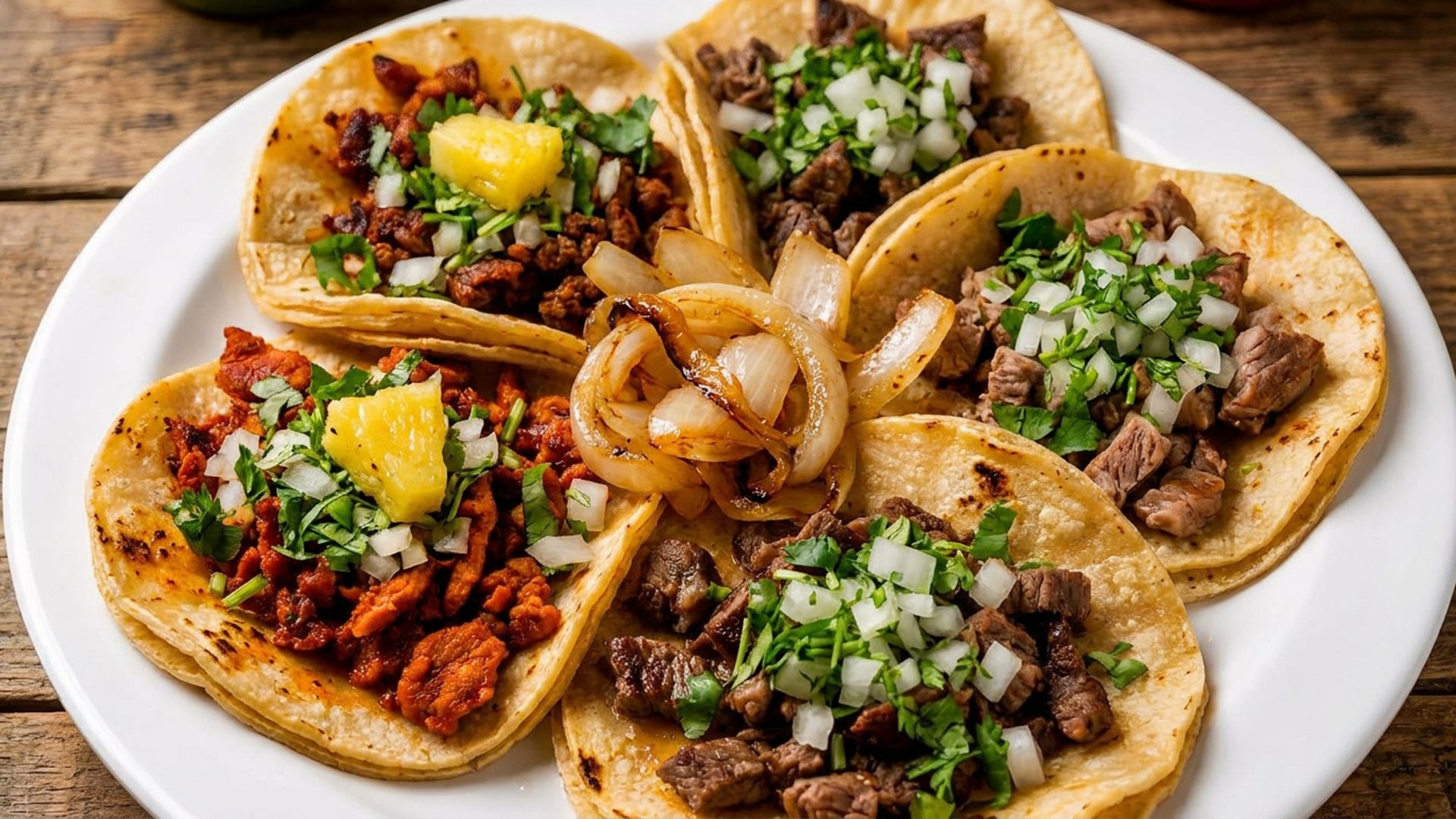 A full Mexican menu