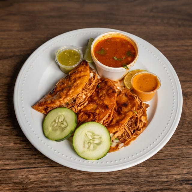 Trío Birria Tacos.